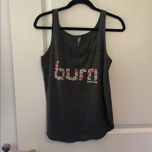 Burn Gray Tank Top